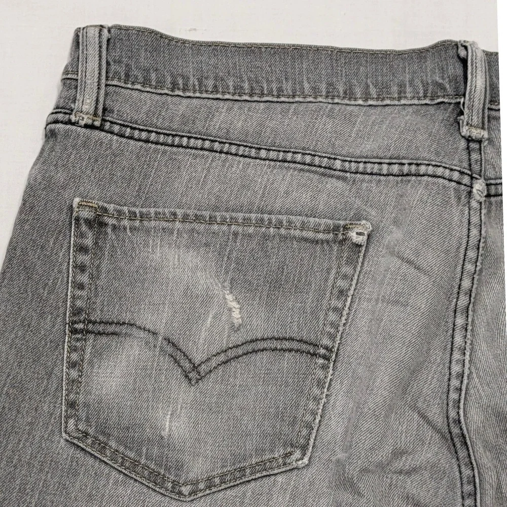 Levi's 511 Slim Fit Grey Denim Jeans Men's W36 L30